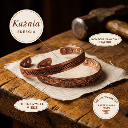 Zestaw z Miedzi Klasyczny